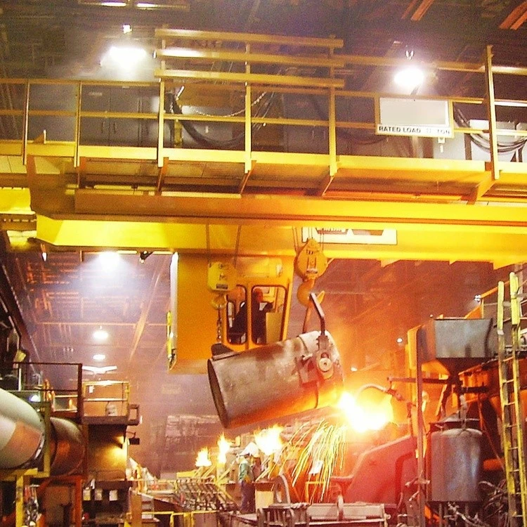 double beam foundry & casting crane