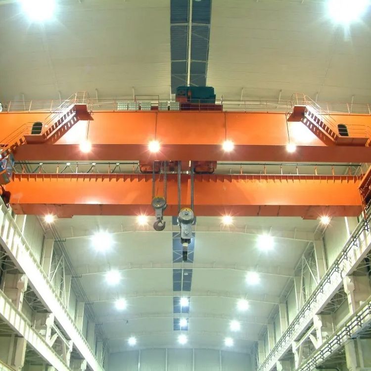 Open Winch Double Girder Overhead Crane